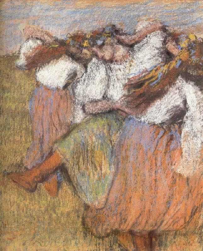 Edgar Degas Russian Dancers china oil painting image
